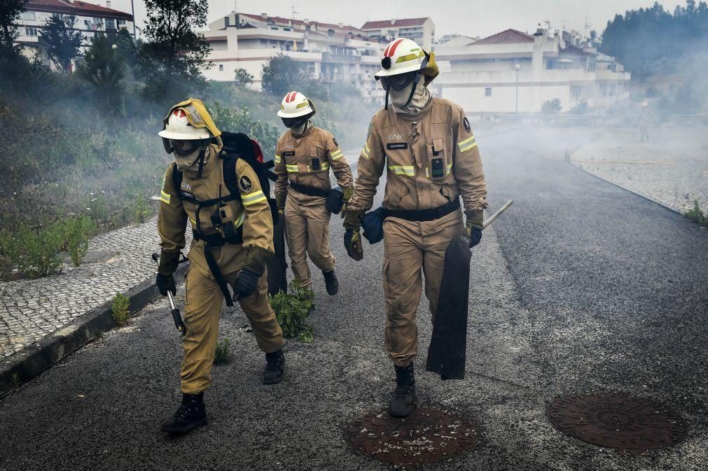 Fogo no concelho de Leiria dominado, diz autarquia