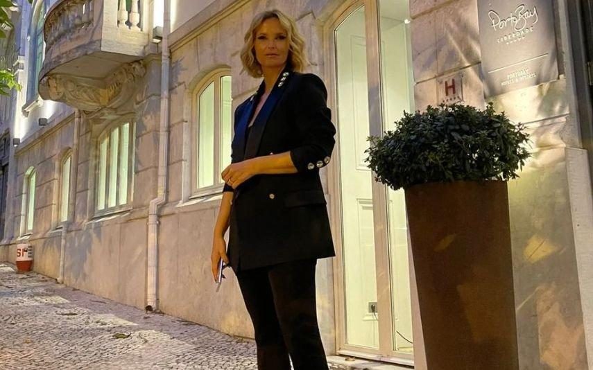 Cristina Ferreira deslumbra com um look perfeito para dias de outono