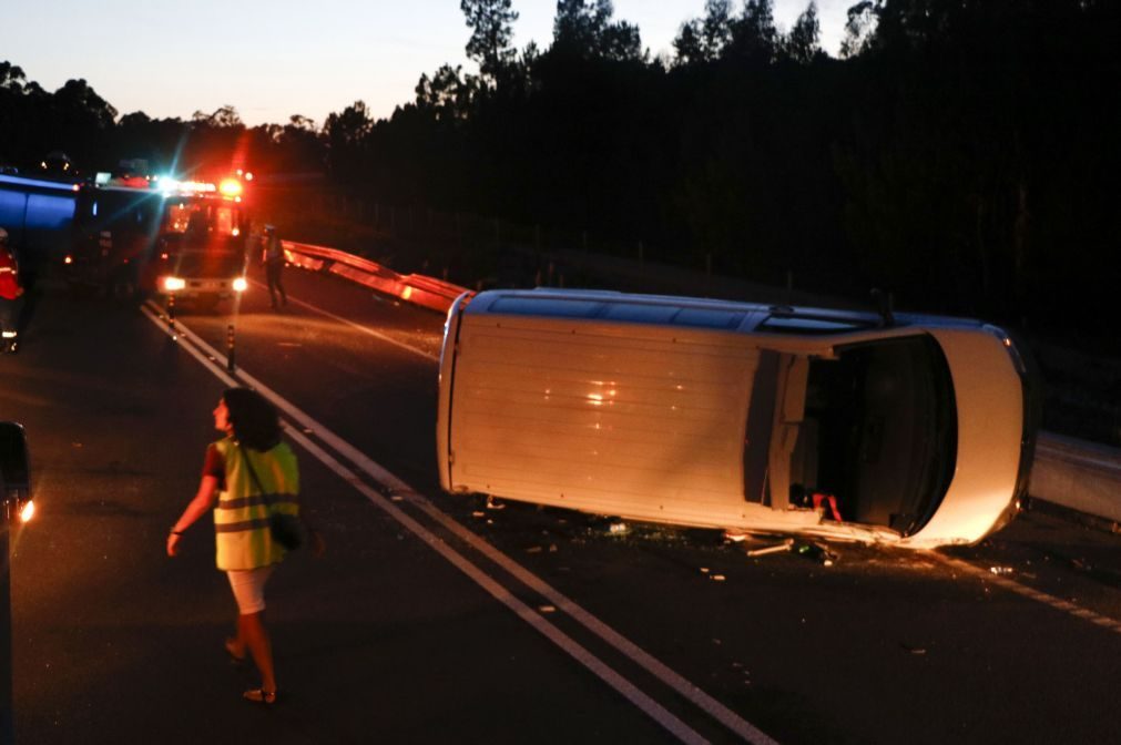 Acidentes nas estradas provocaram 378 mortos este ano, mais 56 do que em 2016