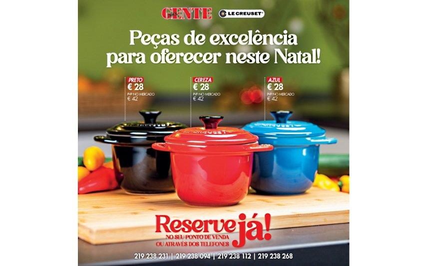 Indispensável na sua cozinha Mini cocotte de cerâmica da Le Creuset para oferecer neste Natal