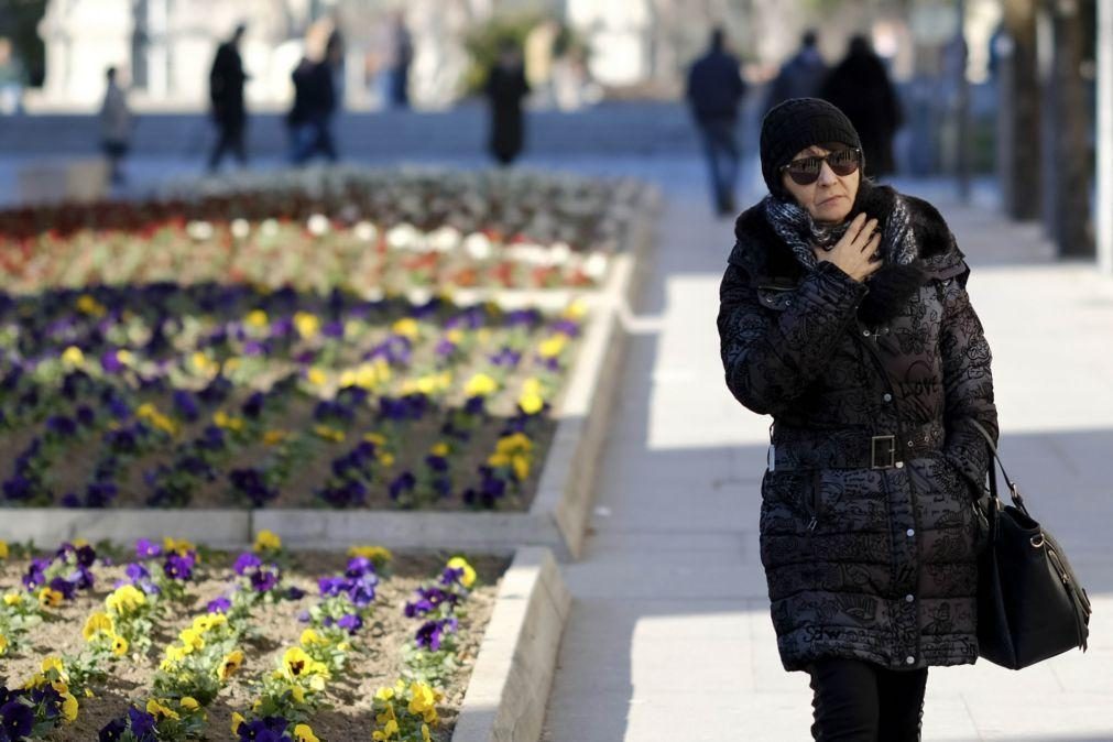 Prepare-se para o frio. Temperaturas vão continuar a descer até ao final da semana