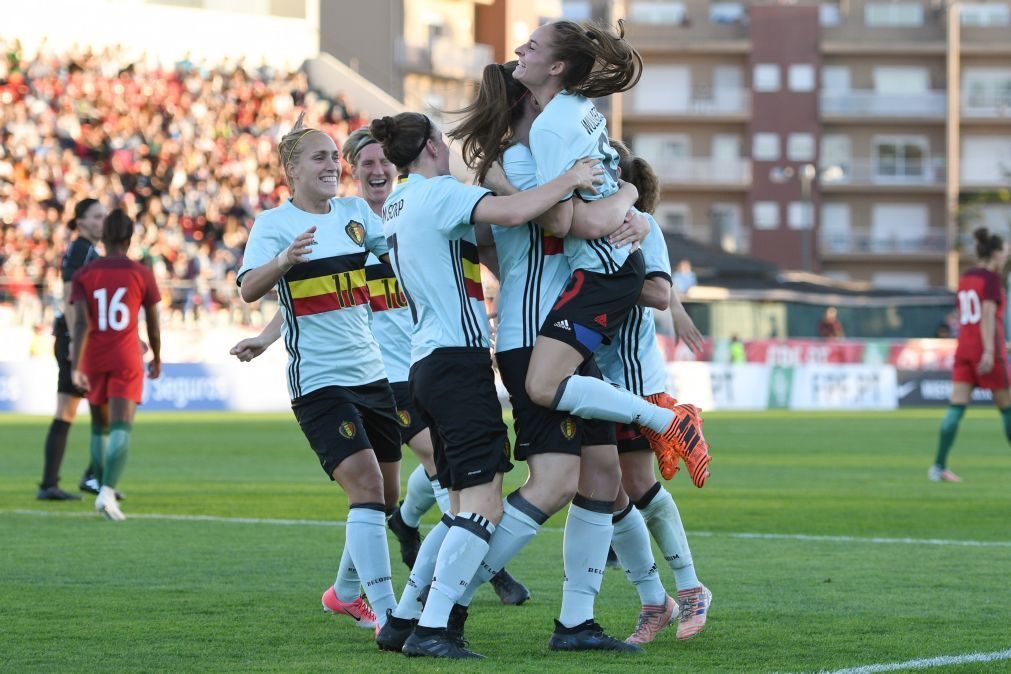 Portugal perde com a Bélgica na estreia na corrida ao Mundial feminino de 2019