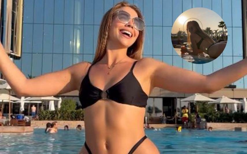 Andreia Silva encanta com vida de luxo no Dubai. 