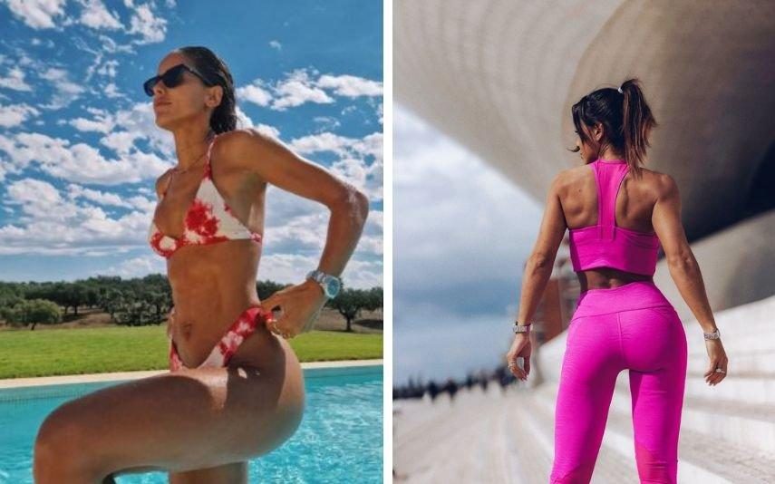 Carolina Patrocínio Dá treino e ensina todos os exercícios para ficar com o 'bumbum na nuca'