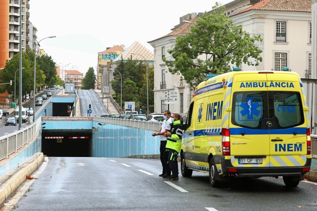 Greve dos técnicos de emergência encerra ambulâncias em todo o país