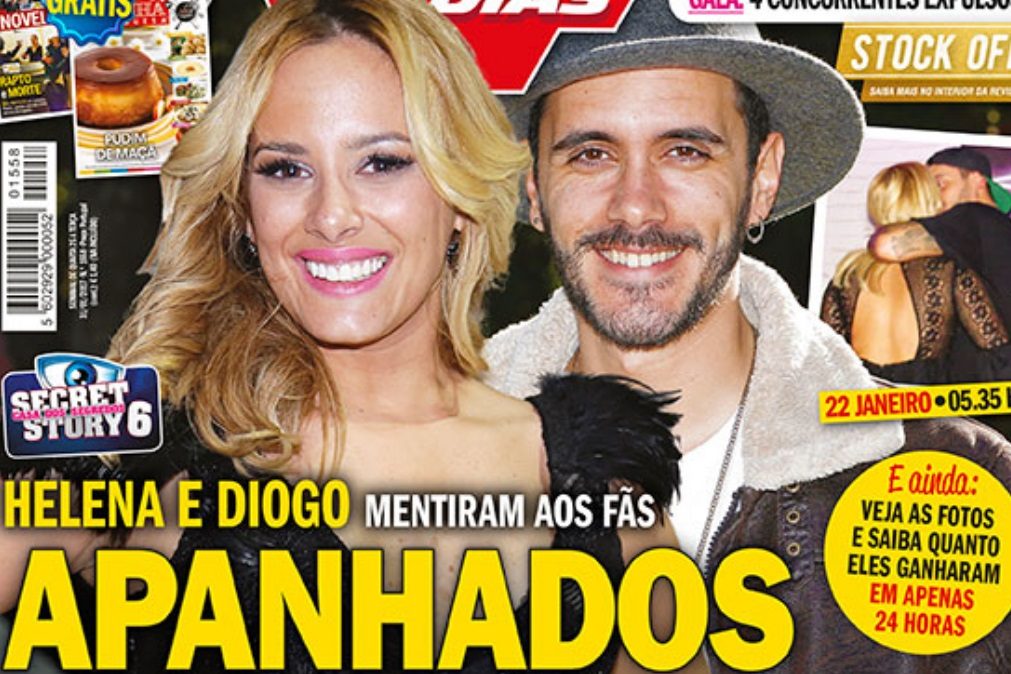 Apanhados! Helena e Diogo mentiram aos fãs