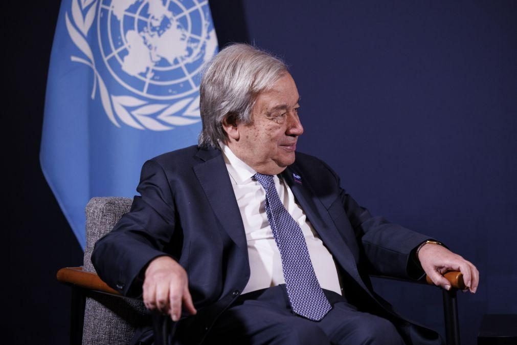 Guterres denuncia falta de liderança face à crise climática