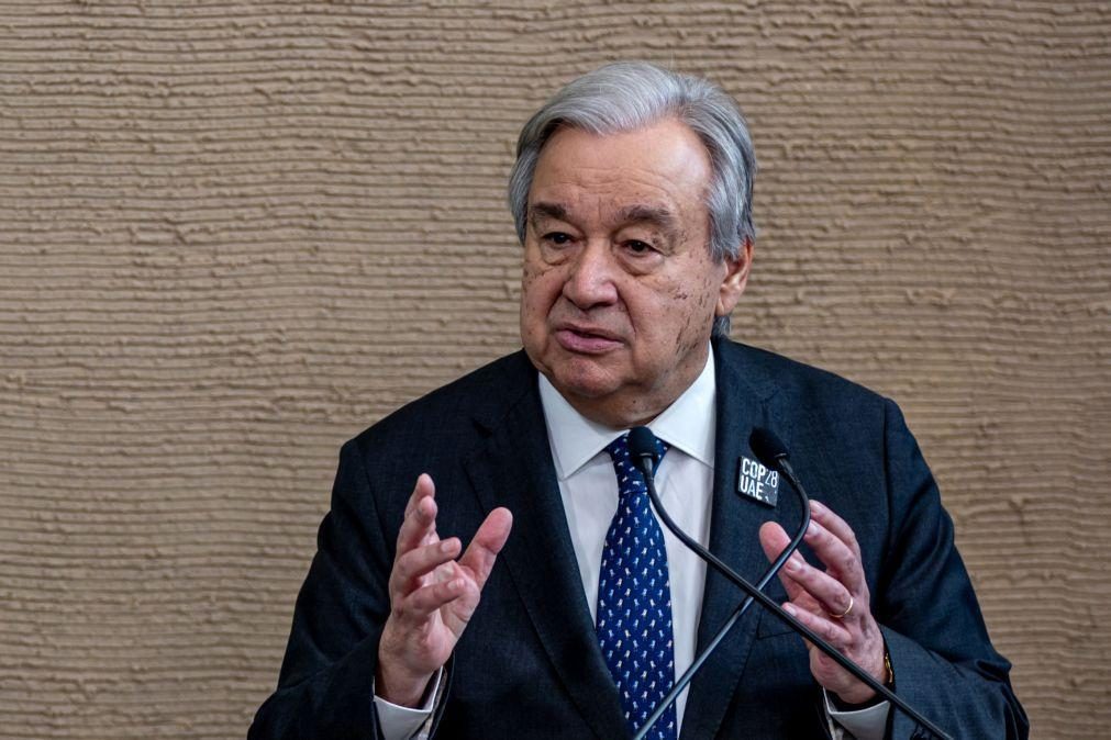 Guterres diz que países reconhecem pela primeira vez mudanças globais