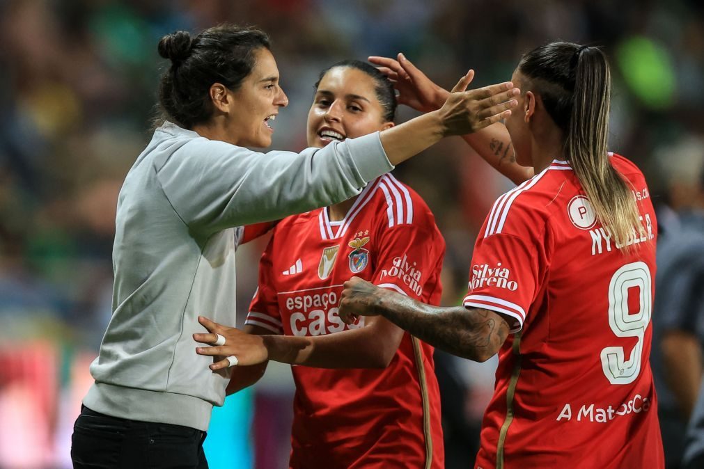 Portugal em quinto no ranking feminino de clubes, com Benfica a liderar em 2023/24