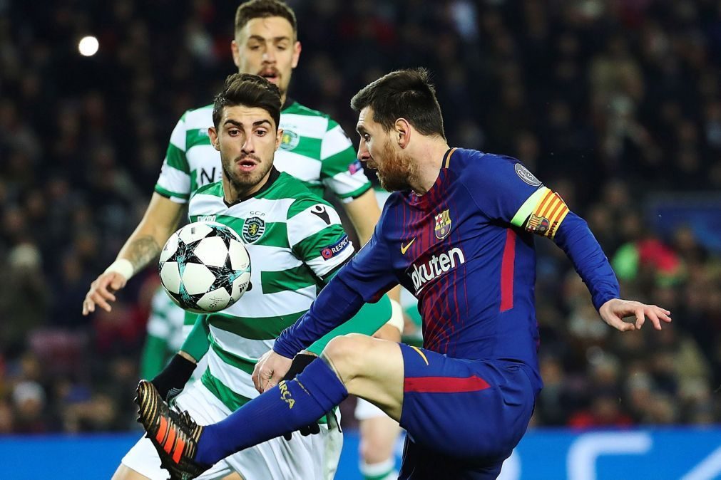 Sporting perde em Barcelona e falha oitavos de final da Liga dos Campeões