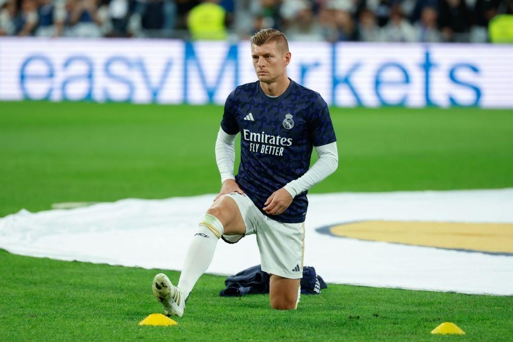 Médio Toni Kroos termina carreira após o Euro2024 de futebol