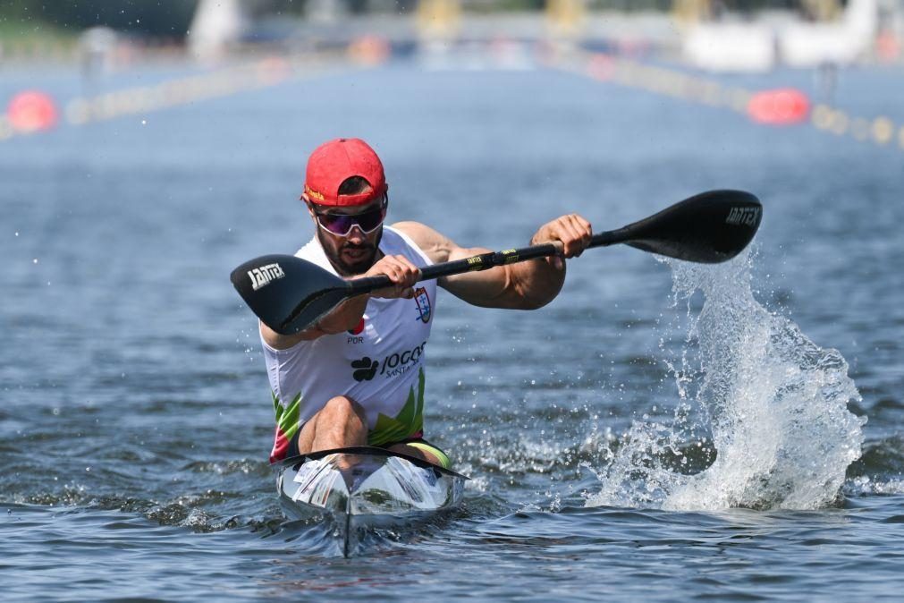 Fernando Pimenta na final de K1 500 metros da Taça do Mundo de Poznan