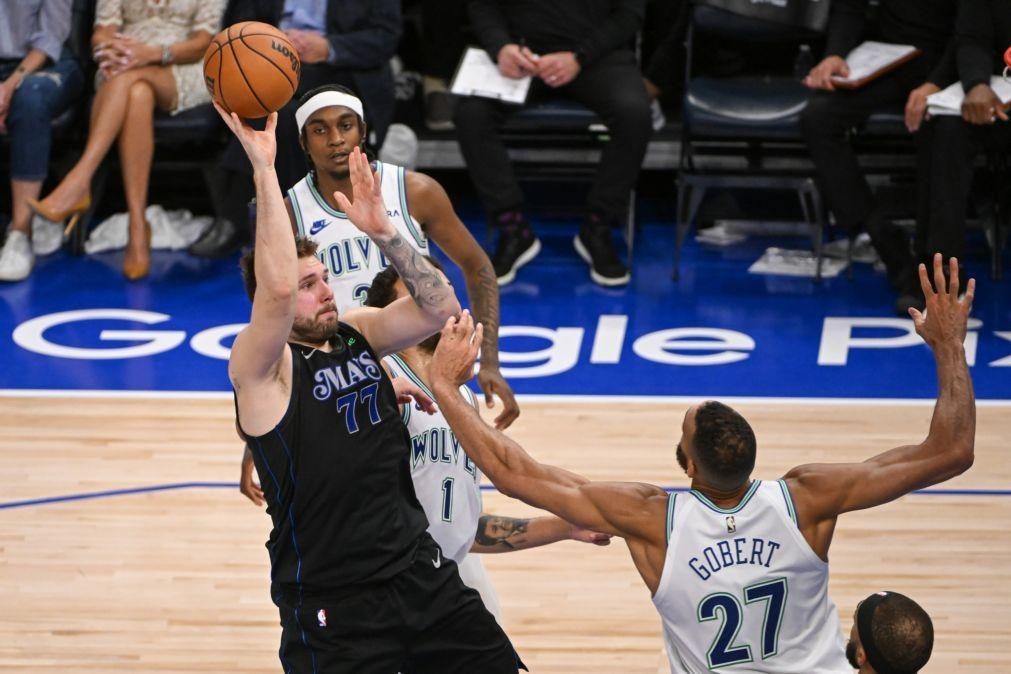 Triplo de Doncic dá triunfo aos Mavericks na final da Conferência Oeste da NBA