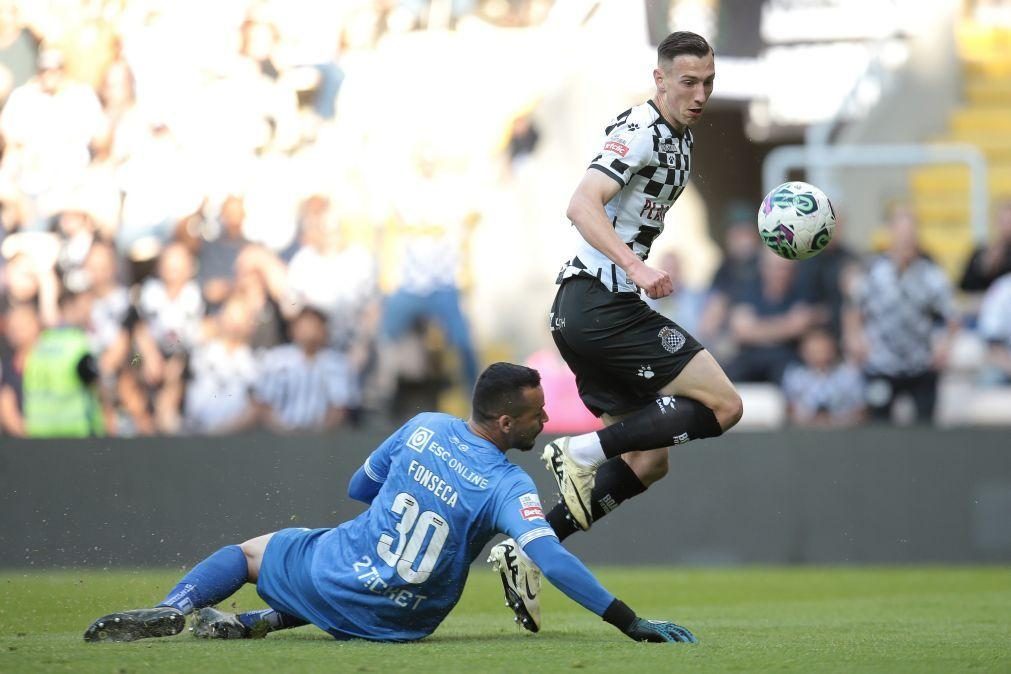 Avançado Róbert Bozeník eleito futebolista do ano do Boavista