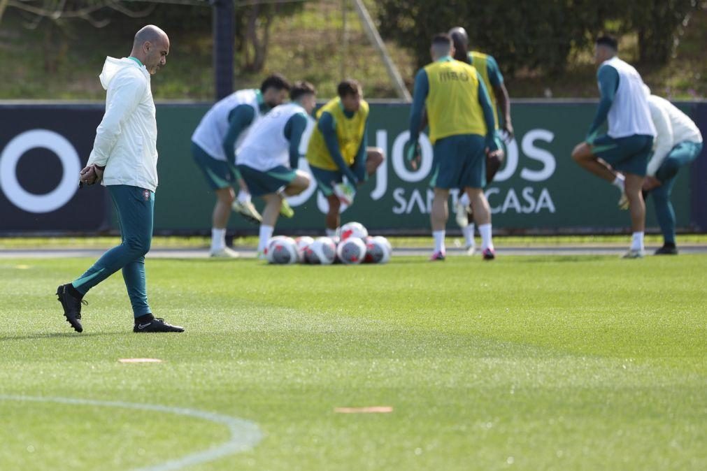 Portugal arranca estágio para o Euro2024 com treino na Cidade do Futebol