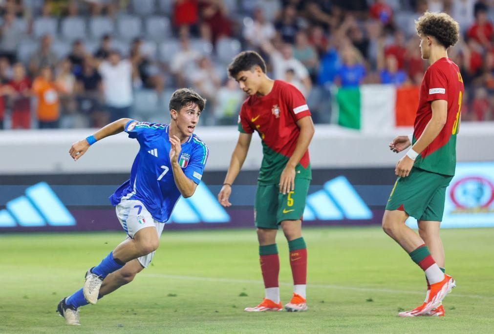 Portugal perde com Itália na final do Europeu sub-17