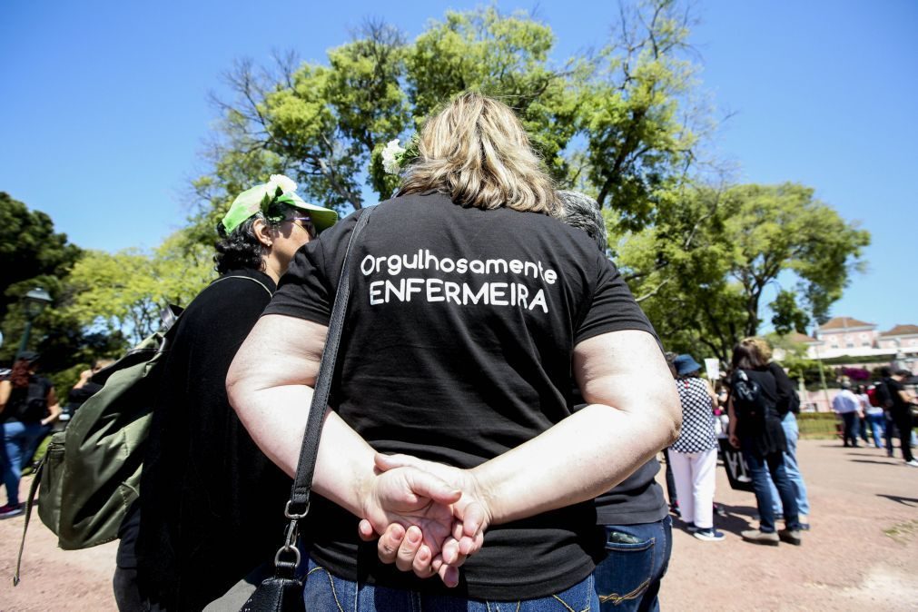 Greve dos enfermeiros de centros de saúde de Lisboa em 4 de julho