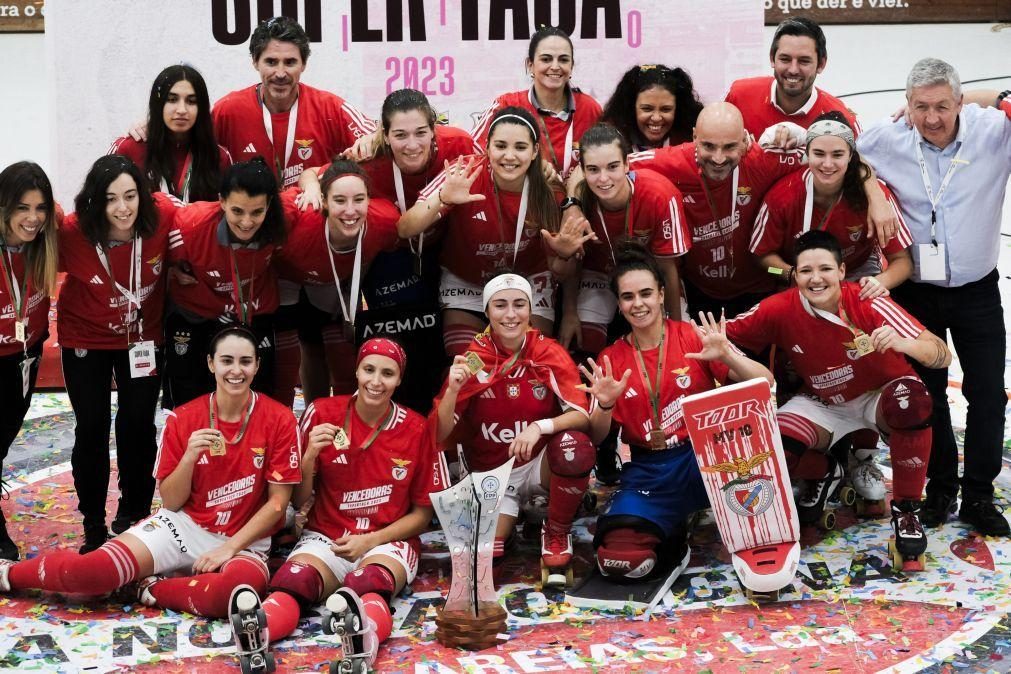 Benfica campeão feminino de hóquei em patins pela 11.ª vez consecutiva