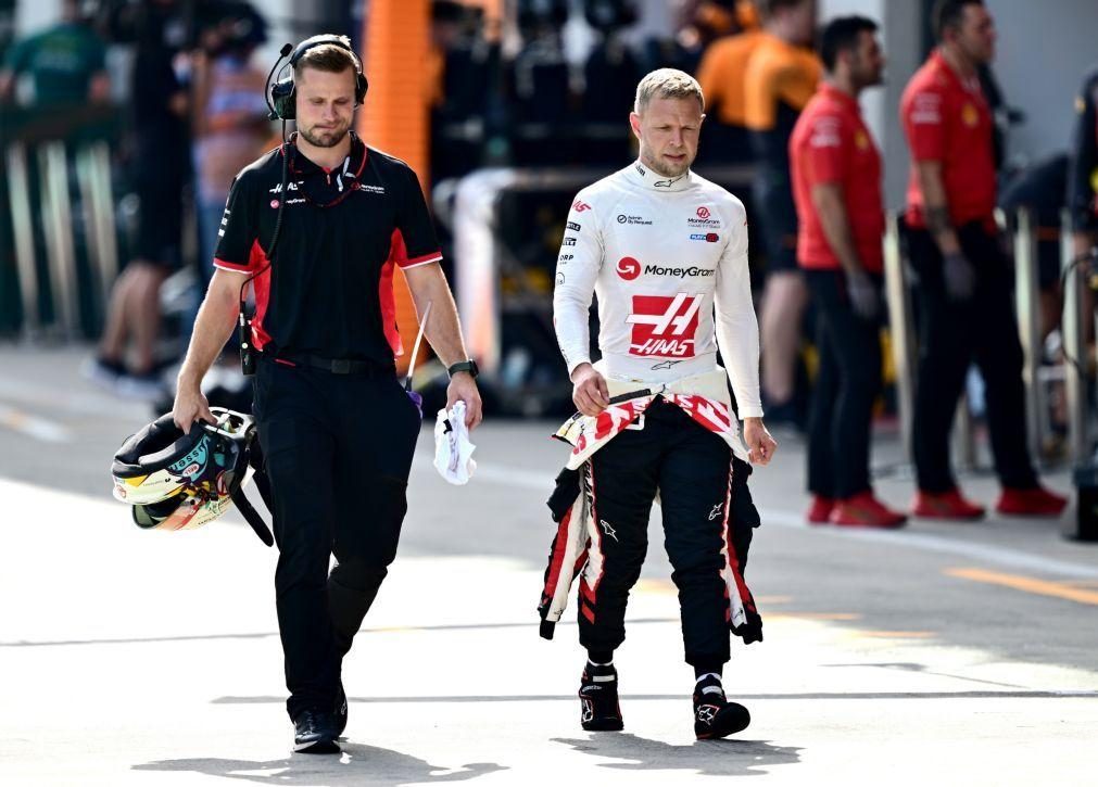 Piloto dinamarquês Kevin Magnussen deixa Haas no final da temporada