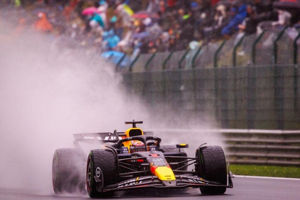 Verstappen foi o mais rápido mas a pole do GP da Bélgica fica para Leclerc