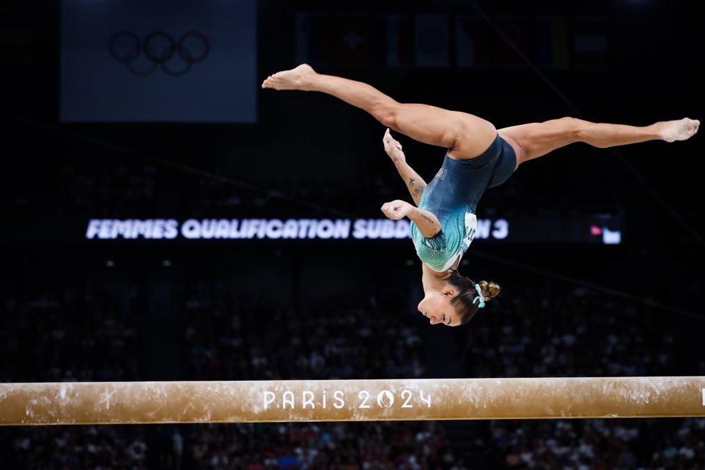 Paris2024: Ginasta Filipa Martins sai emocionada da qualificação e com o sonho da final