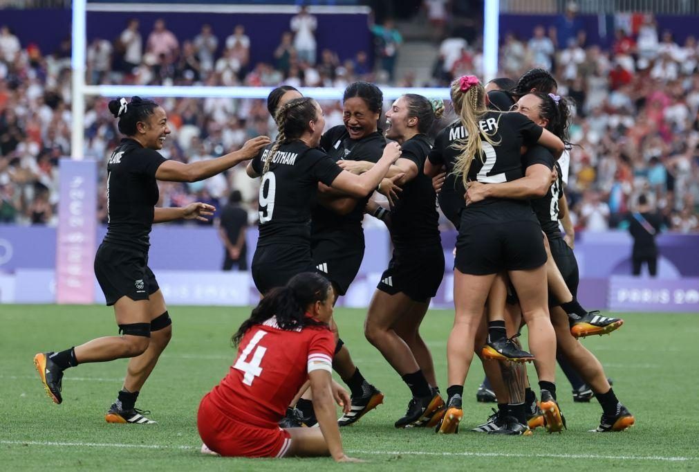 Paris2024: Nova Zelândia bicampeã olímpica de râguebi 'sevens' feminino