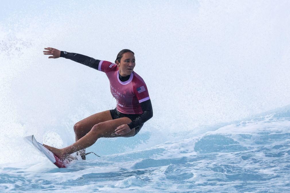 Paris2024: Surfista Carissa Moore confirma final da carreira após eliminação