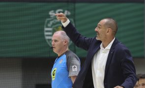 Pedro Monteiro deixa comando técnico da equipa de basquetebol do Sporting