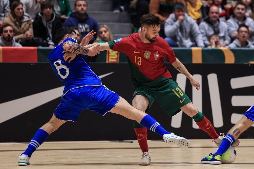 Tiago Brito destaca ambição lusa no Mundial de futsal mas antecipa dificuldades