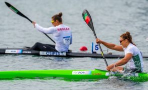 Canoísta Teresa Portela relegada para os 'quartos' de K1 500 metros em Paris2024