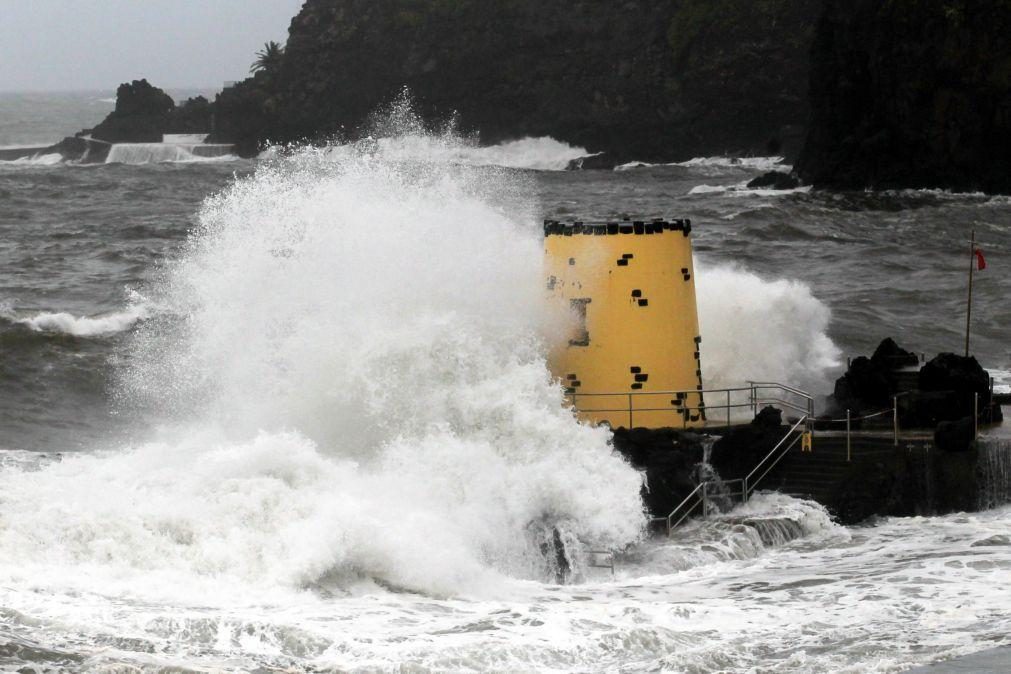 Capitania do Funchal prolonga aviso de vento forte até segunda-feira