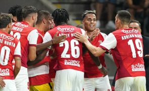 Sporting de Braga vira jogo e adianta-se frente ao Rapid Viena