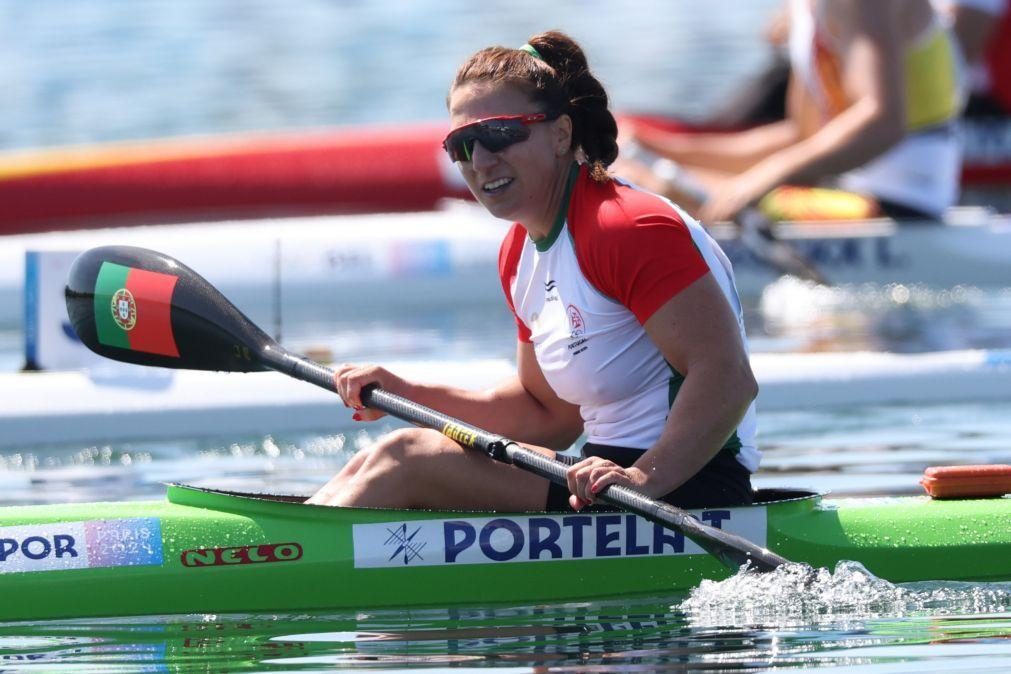 Canoístas Teresa Portela e Messias Baptista campeões do mundo em K2 500 misto