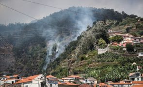 Incêndios/Madeira: Fogo na Ponta do Sol deverá ser debelado em breve -- Proteção Civil