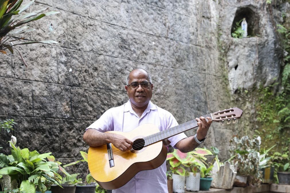 Papa/Timor: Padre Adérito Costa escreveu e compôs música a agradecer a Deus por visita e vai ser ouvida em Tasi Tolu