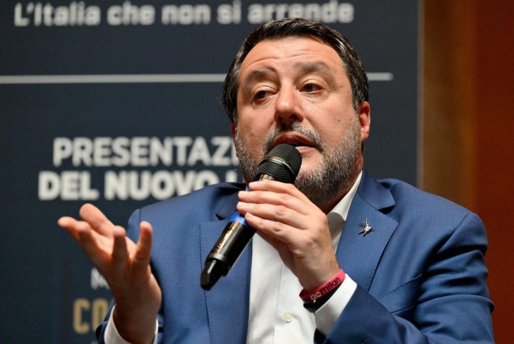 Salvini declara-se 