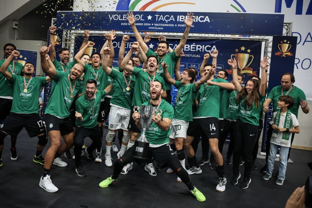 Sporting derrota Benfica e conquista Taça Ibérica de voleibol masculino