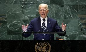 Biden reitera apoio à Ucrânia e a Israel com mundo num 