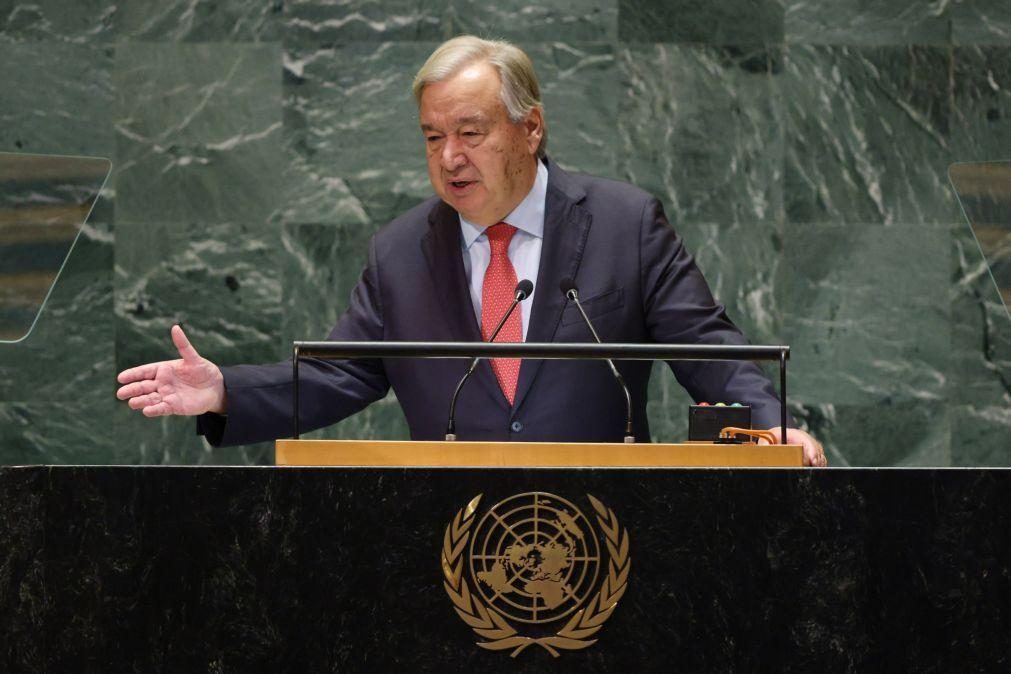 Guterres alerta para falta de fundos para ajuda humanitária com inverno a chegar à Ucrânia