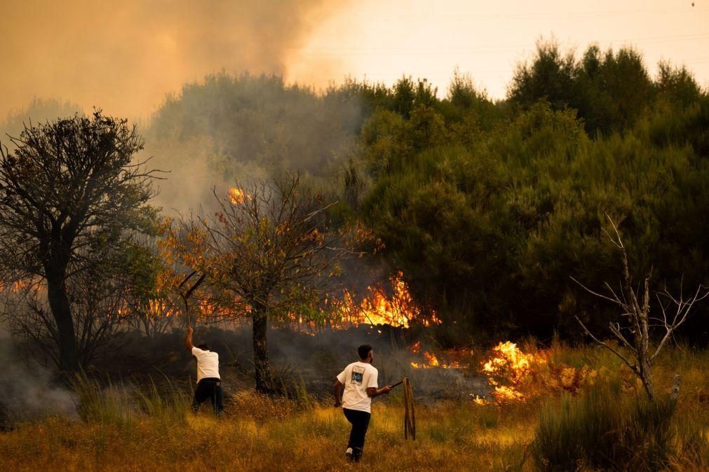 Número de emergência 112 recebeu 9.000 chamadas relacionadas com os incêndios em cinco dias