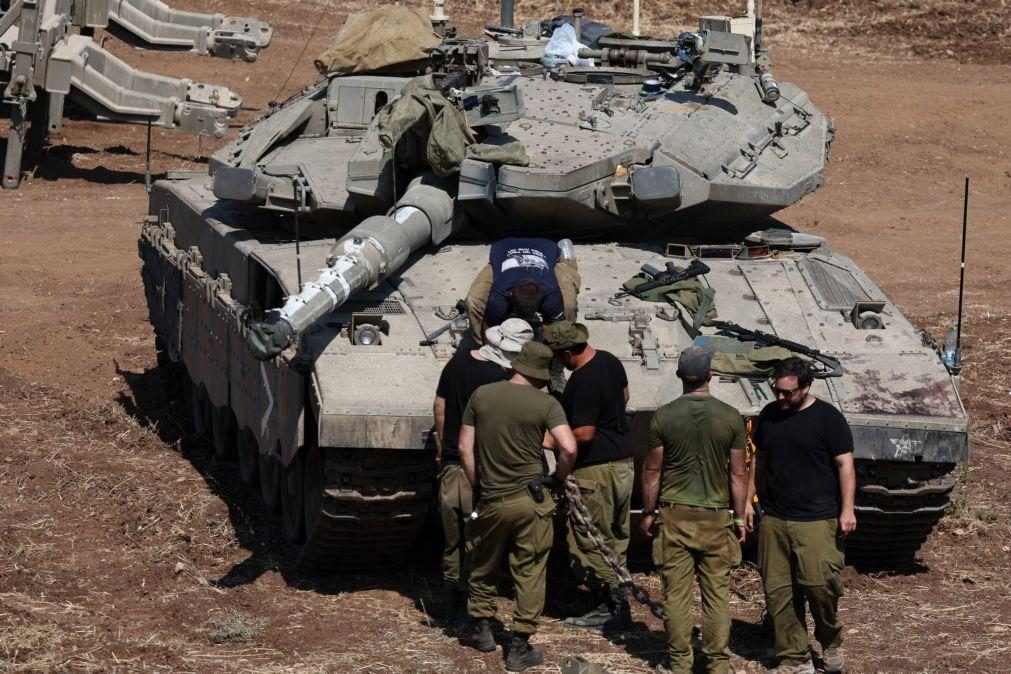 Israel convoca mais quatro brigadas da reserva para combater Hezbollah