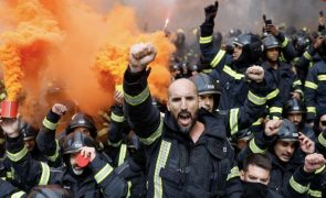 PSP recusa falha de segurança no planeamento da concentração de bombeiros no parlamento