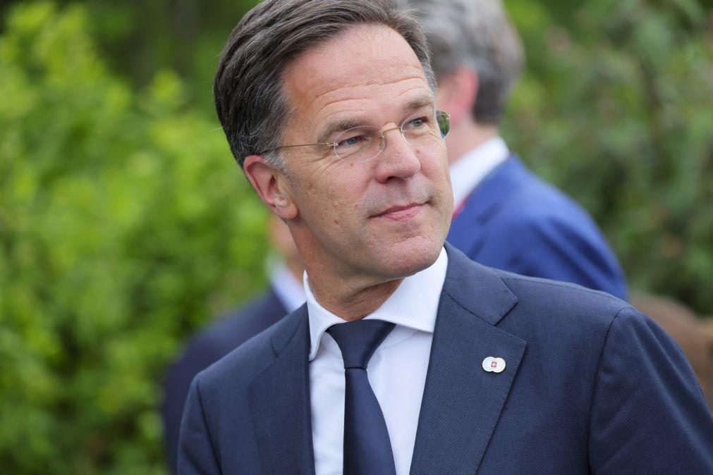 Rutte em Kiev para 