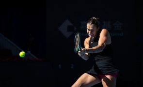 Tenista bielorrussa Sabalenka perde depois de 15 vitórias consecutivas