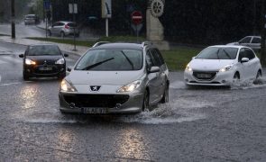 Viseu, Aveiro e Coimbra sob aviso laranja no domingo devido a chuva forte