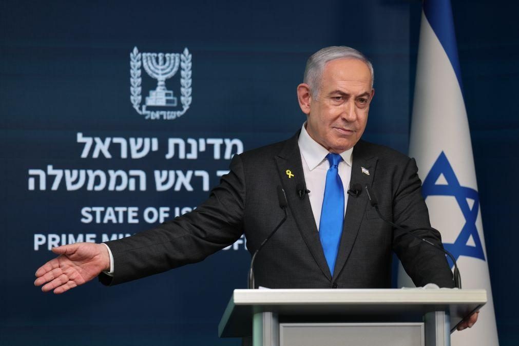 Netanyahu promete continuar guerra até objetivos serem atingidos