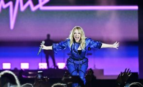 Australiana Kylie Minogue de volta a Lisboa para concerto em julho