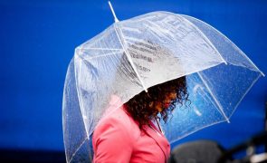 Todos os distritos do continente sob aviso amarelo devido à chuva forte