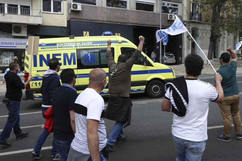 Técnicos de emergência pré-hospitalar em greve às horas extra a partir de dia 30