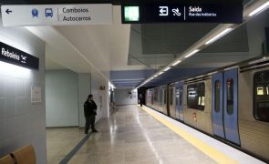 Linha Azul do Metropolitano de Lisboa interrompida devido a avaria na sinalização